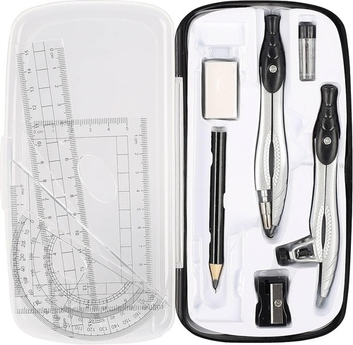 Zirkel set stück geometrie - set, 10