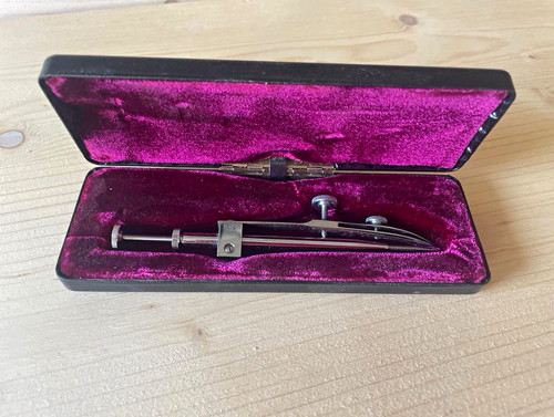 Ziehfeder mit etui firma haff - mit,