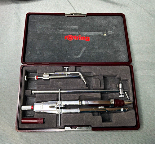 Rotring zirkelkasten set - zirkelkasten,